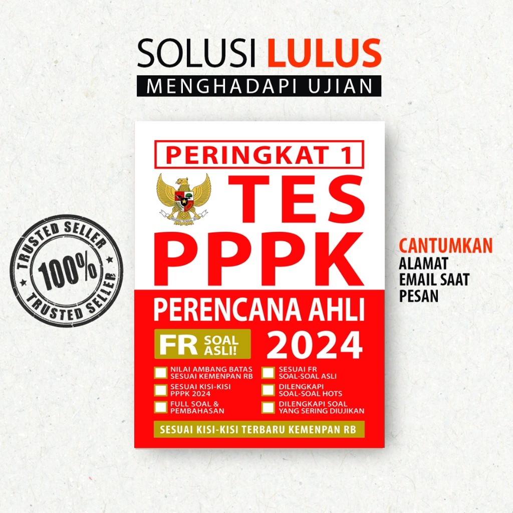 PPPK 2024 TENAGA TEKNIS PERENCANA AHLI - PPPK TEKNIS PERENCANA AHLI 2024