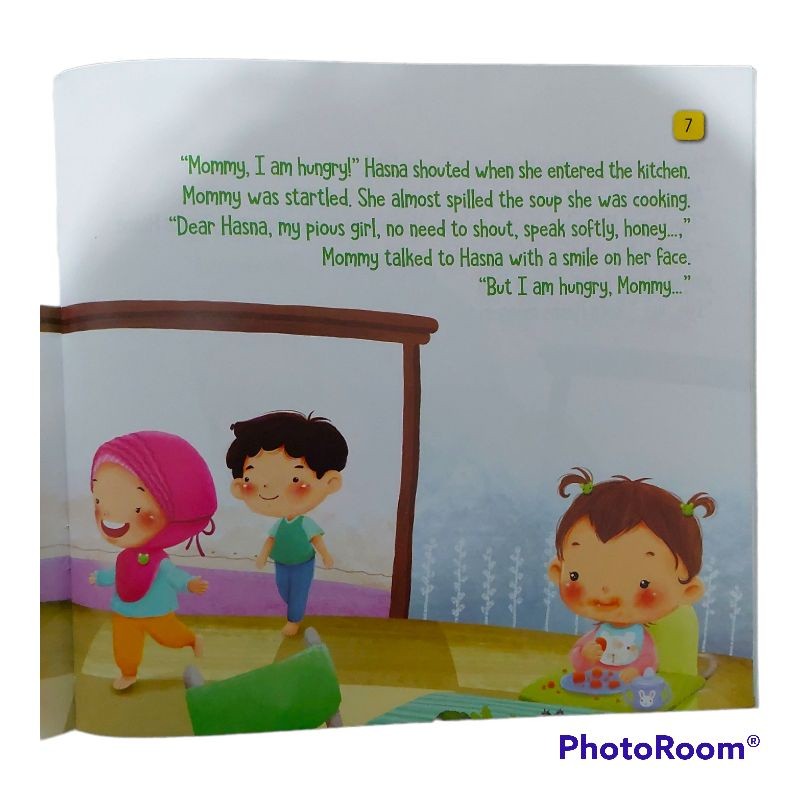 

Buku Cerita Anak Bergambar Islami Full Colour Bilingual Kertas Art Paper