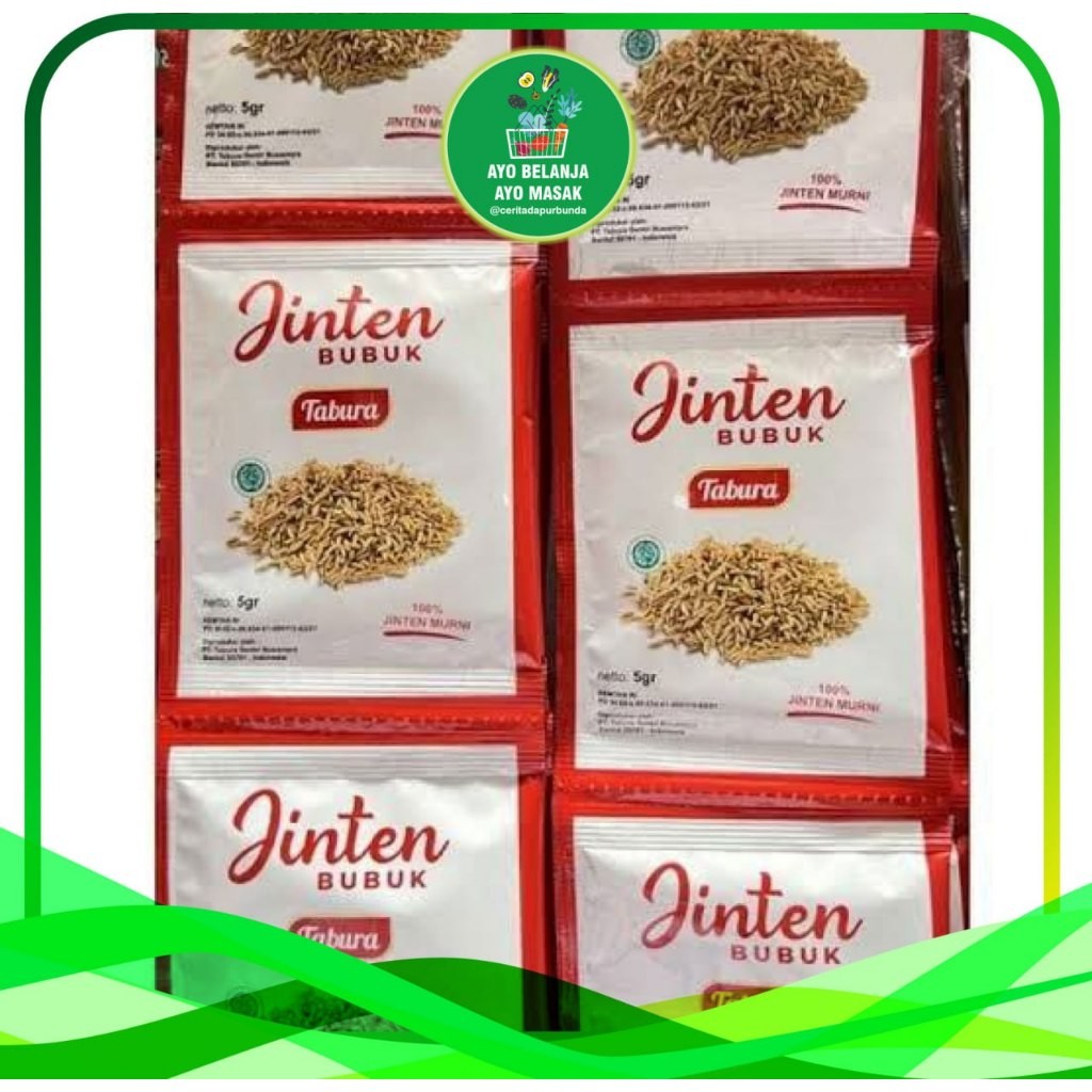 

Jinten Bubuk " Tabura " 4 gr / sachet