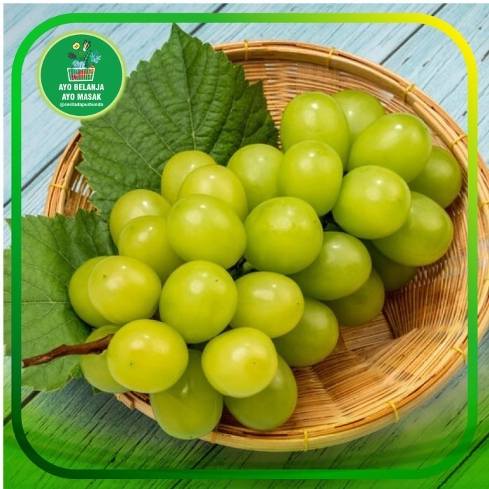 

Anggur Hijau Muscat per 500 gr