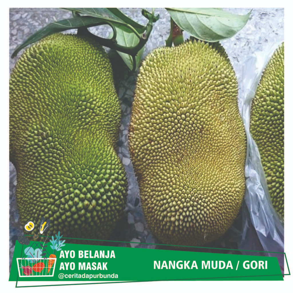 

NANGKA MUDA IRIS / GORI [per 500 gram]