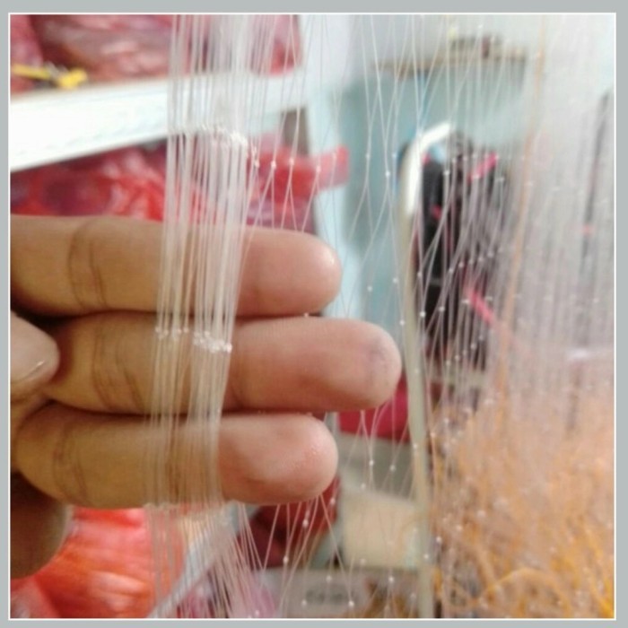 Jaring ikan siap pakai ~ jaring bentang ~ panjang 25 meter