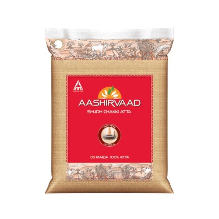 AASHIRVAAD ATTA Tepung gandum India premium 2kg / 5kg