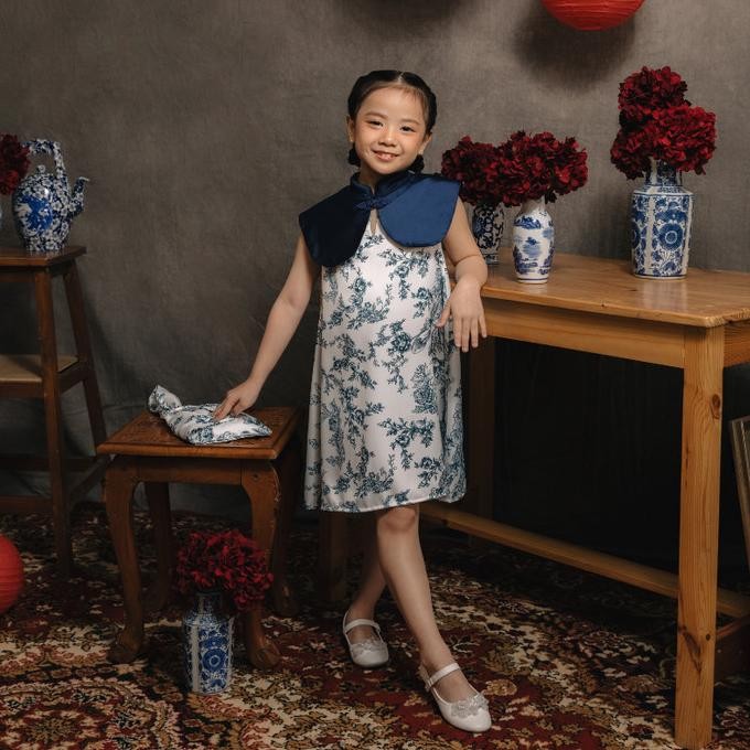 BUTTERNUT - EMMELINE QIPAO DRESS | Dress Imlek Anak Perempuan 2024