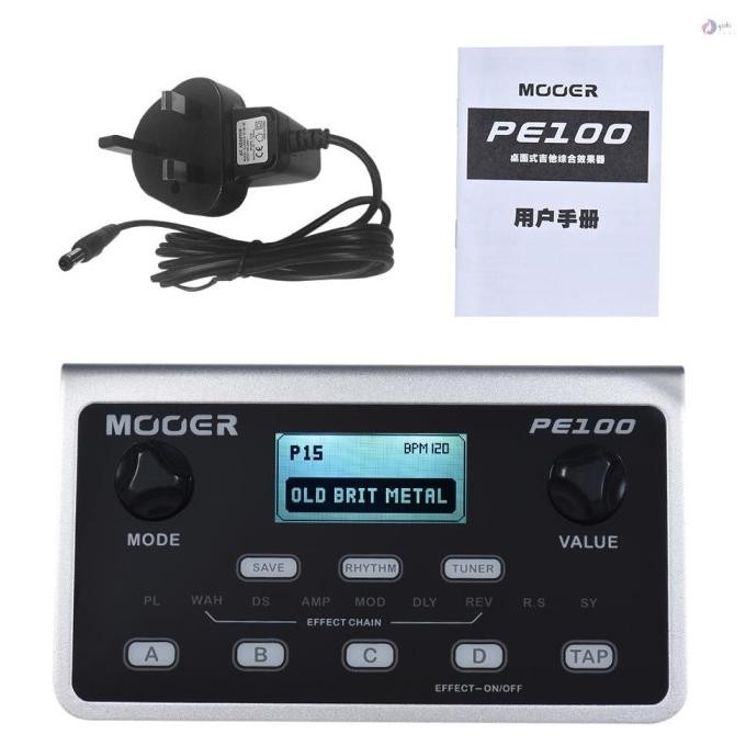 FM566 YOHI MOOER PE100 PEDAL EFEK GITARPORTABLE 39 40 DRUM 10 METRONOM ORIGINAL DAN TERPERCAYA