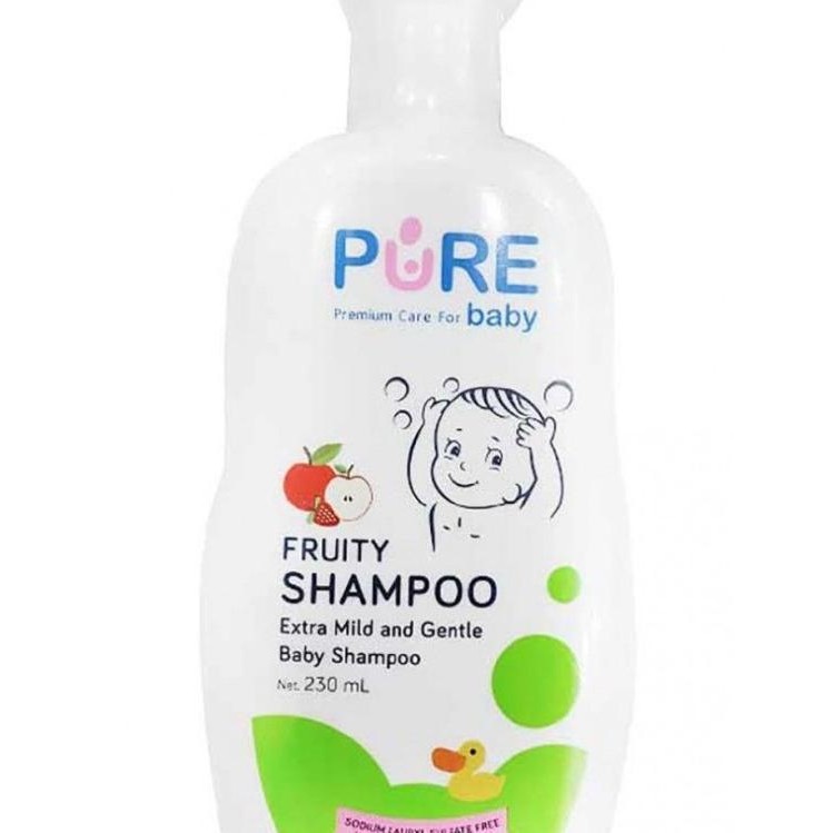 Pure Bb Wash Bb Shampoo - 80Ml Dan 230Ml - Sampo Dan Sabun Anak