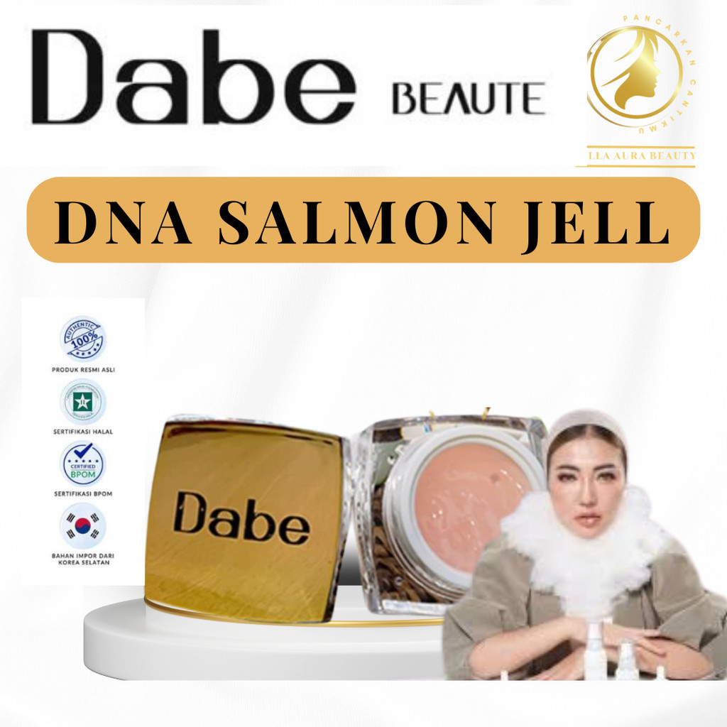[ DNA SALMON JELL ] DabeBeaute Skincare ori Dabe Beauty Dabe Beaute Skincare By Bella Shofie Menghil