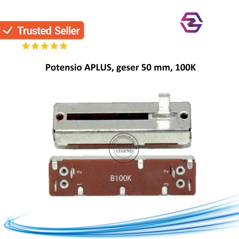 Potensio Geser 100k 5cm
B100k potensio geser