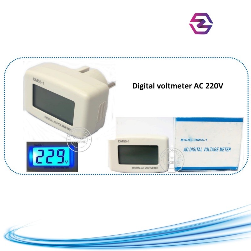 Voltmeter digital AC 220V