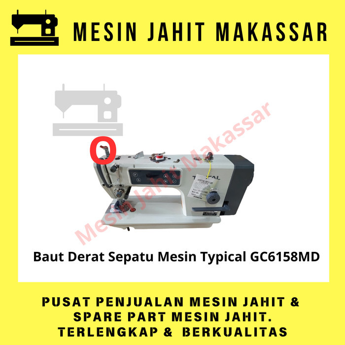 

Ready...Ready...Ready...] Original Termurah Baut Derat Sepatu Mesin Typical GC 6158 MD Kualitas