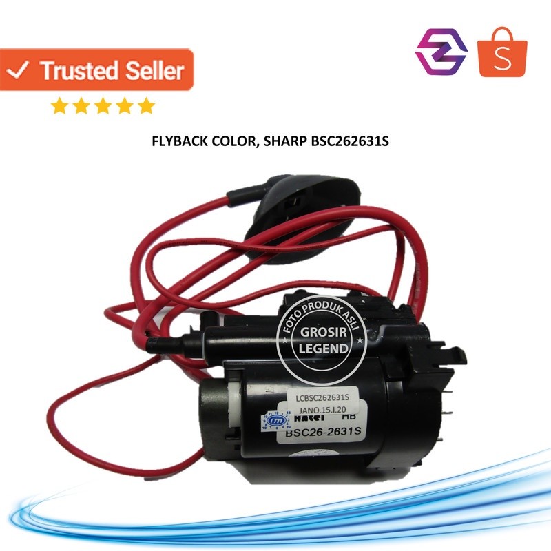 Flyback Playback Fbt TV Sharp BSC26-2631S BSC262631S