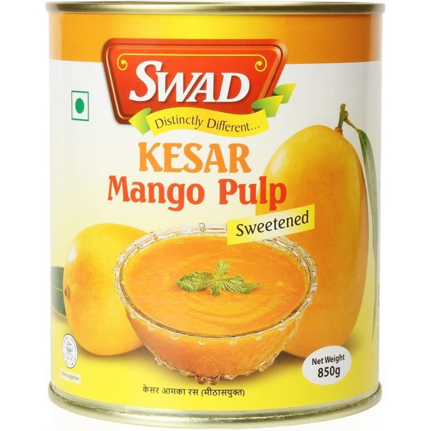 

------] SWAD KESAR MANGO PULP SWEETENED 850G / Bubur Mangga Asl India