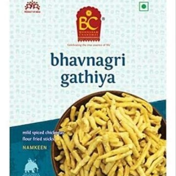

Buruan serbu] BHAVNAGRI GHANTHIYA BHIKHARAM CHANDMAL 150G / Namkeen / Indian Snacks