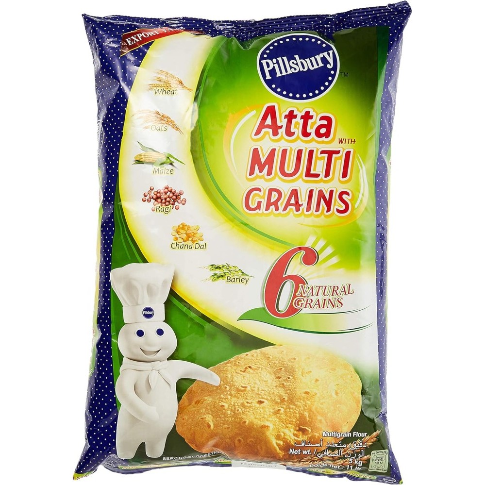 

((((()paling dicari] ATTA MULTI GRAINS 5kg PILLSBURY / Natural Grains / Tepung