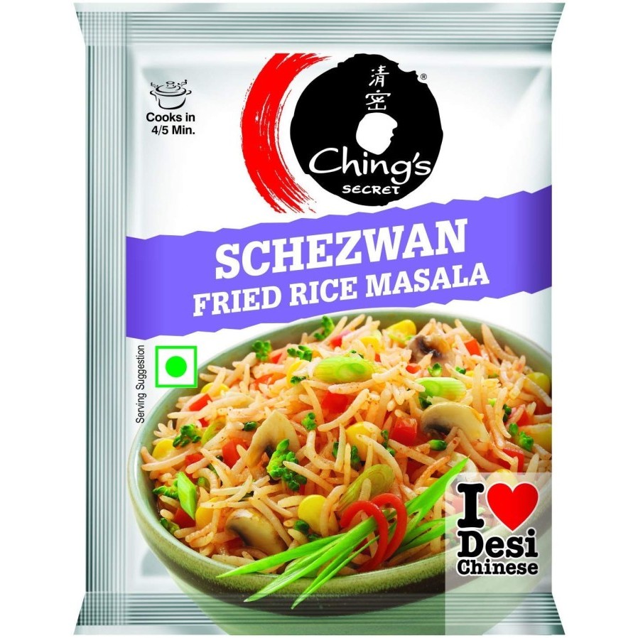 

*#*#*#] SCHEZWAN FRIED RICE MASALA CHING'S SECRET 20G / Bumbu Instan