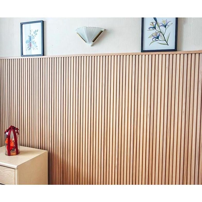 Promo [2,9 Meter] List Sudut Siku L Wpc / List Penutup Wpc Perbatang Wallpanel Wpc Siku Tangga Bahan