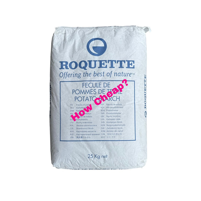 

Tepung Kentang 25kg Potato Starch merk ROQUETTE