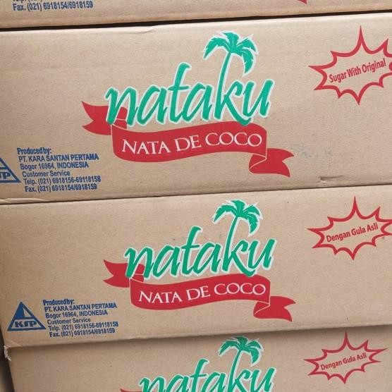 

Nataku Nata De Coco Dus An Isi 6Pcs X1Kg ( Khusus Gojek Dan Grab