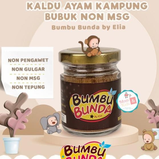 

Bumbu Bunda By Elia Kaldu Bubuk Mpasi Bayi Non Msg 50Gr | Kaldu Sehat