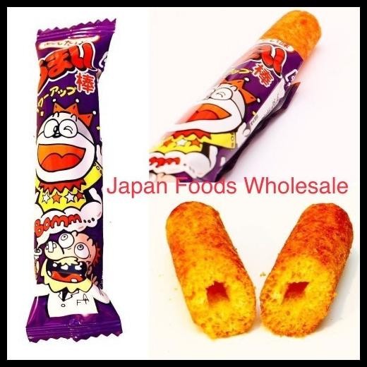 

Umaibo Mentai Corn Snack / Cemilan Impor / Snack Jepang