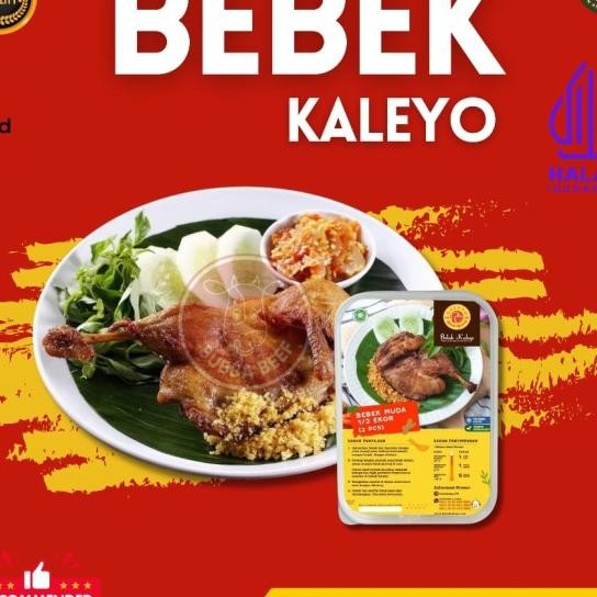 Bebek Goreng Kaleyo Frozen | Bebek Muda Kaleyo Frozen + Sambal Kremes