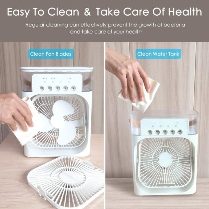 

Air Cooler Fan AC Mini Kipas Penyejuk Air Conditioner Humidifier PS88