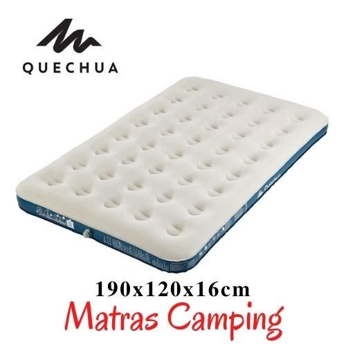 {DianShop} Matras Camping Pompa Kasur Angin Kemah Kapsitas 2 Orang Quechua Berkualitas