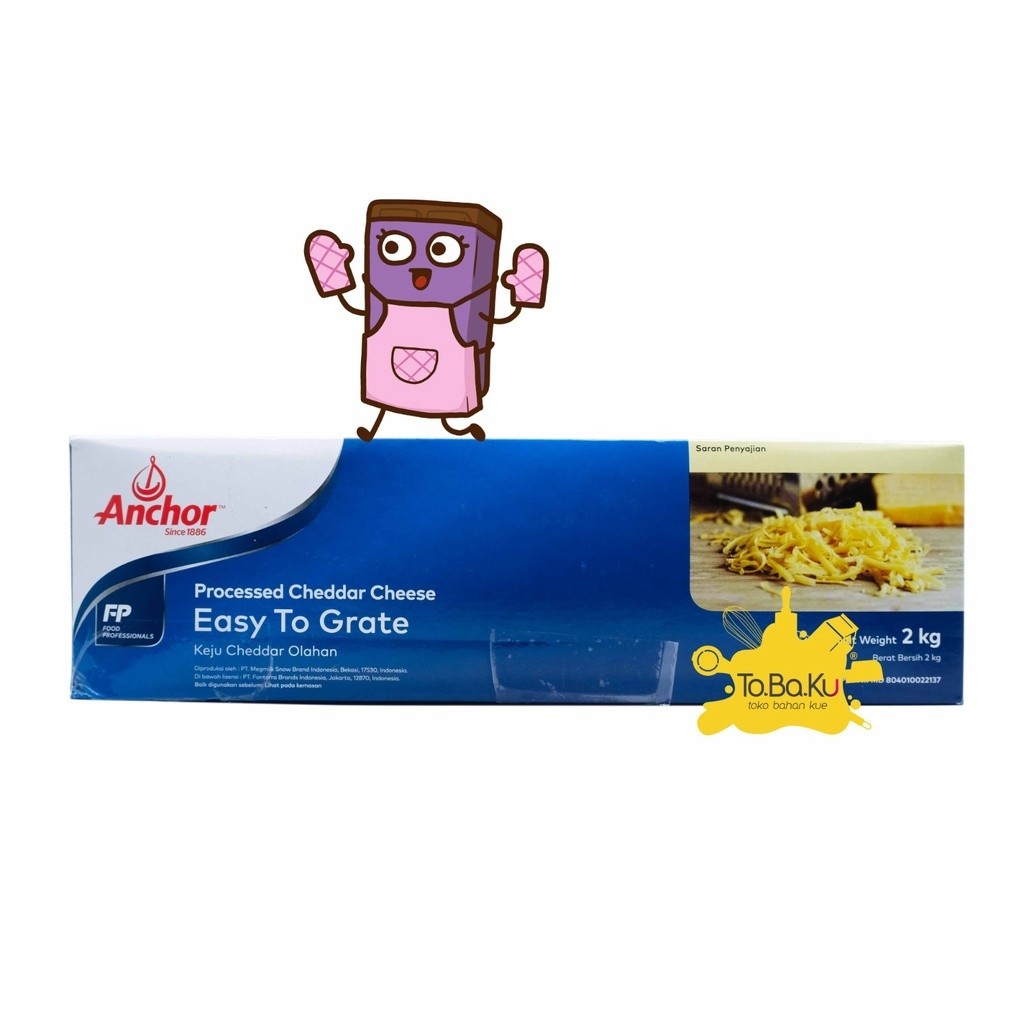 

Anchor Cheddar Easy 250gr (Kemasan Repack)