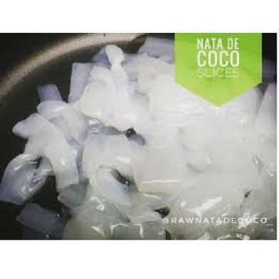 

(DUS) NATA DE COCO 1 KG ISI 6 PCS PLAIN SLICE KARA NATAKU DOS CTN CARTON KARDUS GROSIR DUS