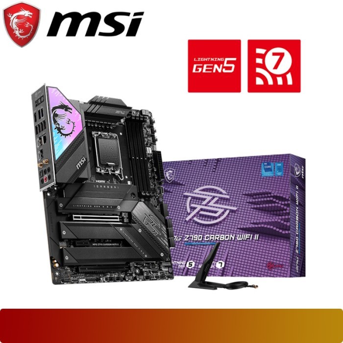 MSI MPG Z790 CARBON WIFI II MOTHERBOARD INTEL Z790 LGA 1700 DDR5 ATX
