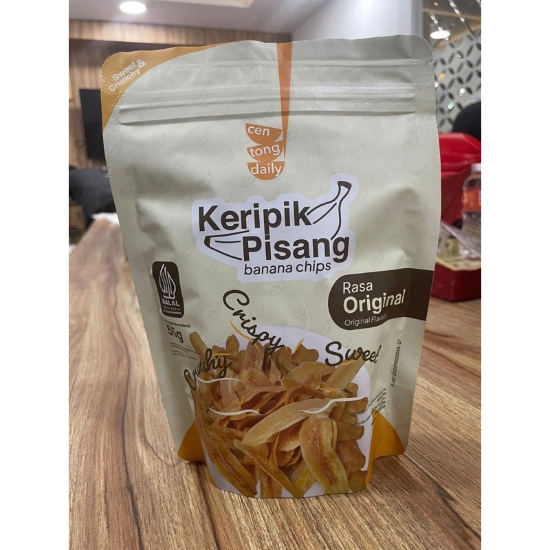 

[CENTONG DAILY] Keripik Pisang rasa Original