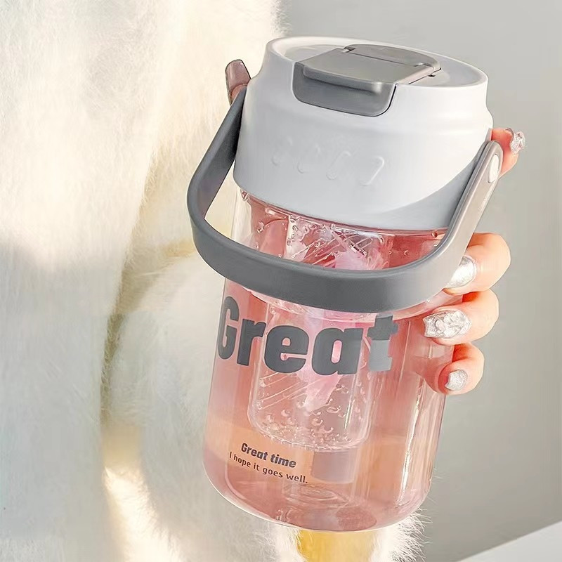 Sale Voova Dengan Botol Air Sedotan/Botol Air Pemisahan Teh/Botol Air Itas Besarsiswa 600Ml 800Ml