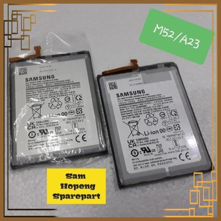 [SAM] SAMSUNG M52 A23 BATRE BATERAI BATTERY BATERE ORIGINAL COPOTAN