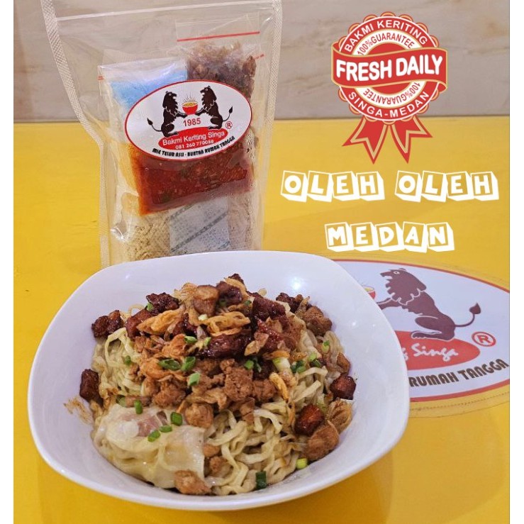 

Bakmi Keriting Singa Ready To Cook (Frozen Pack) 6 Pouch