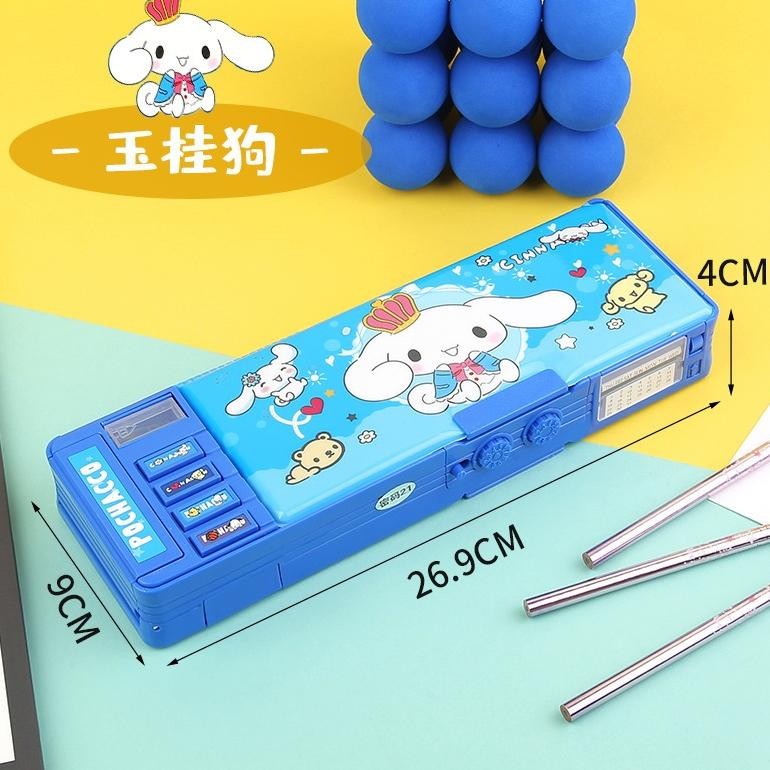 

Trt Ready StockGaya Baru Cinnamoroll Kotak Alat Tulis Multifungsi Kunci Kode Perempuan Pensil Sanrio Dua Sisi Bernilai Tinggi Kapasitas Besar TERLARIS