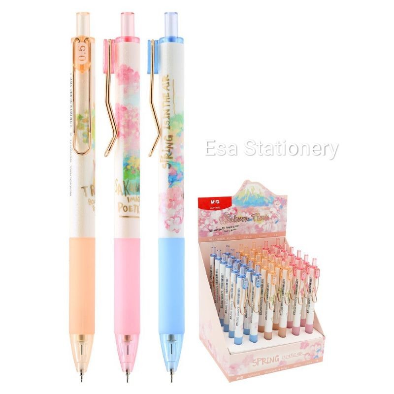 

M&G Sakura Time Mechanical Pencil AMPJ4072/Pensil Mekanik 0.5mm 2B