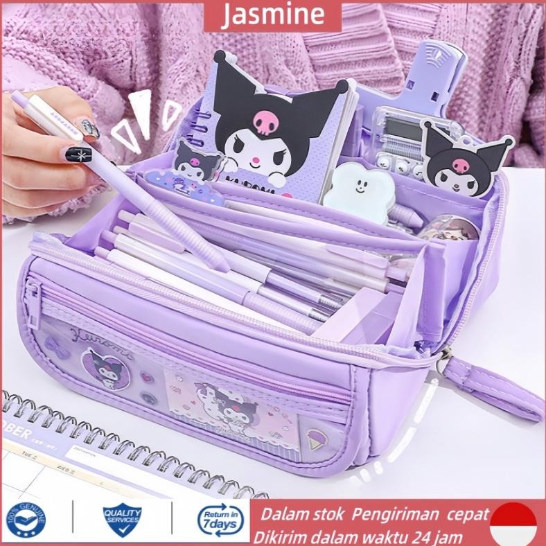 

Trt Sanrio Tempat Pensil Cinnamoroll Melody Kuromi Penyimpanan Alat Tulis Siswa Perlengkapan Sekolah Ins Kawaii Hadiah Lucu TERLARIS