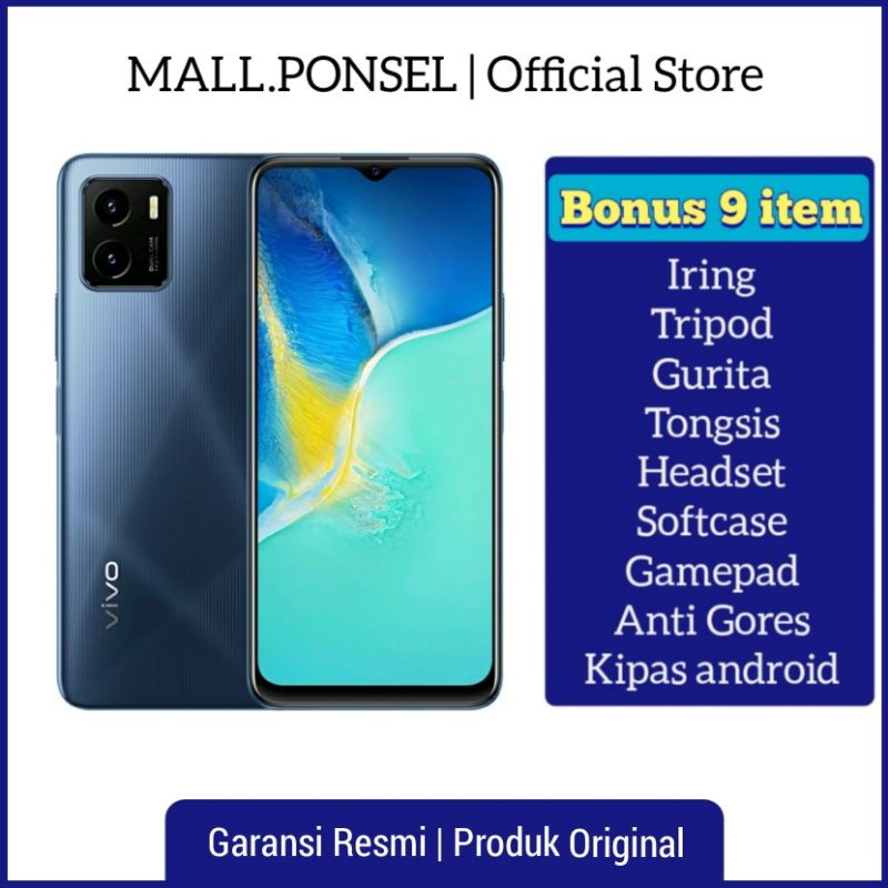 Vivo Y15s Ram 3/32GB NEW Garansi resmi vivo 1 tahun