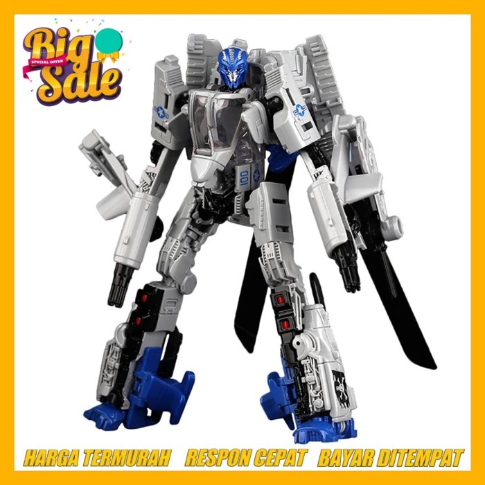 Licy Mainan Transformers Robot Deformation Toy Aoyi Mech Dropkick Hurricana