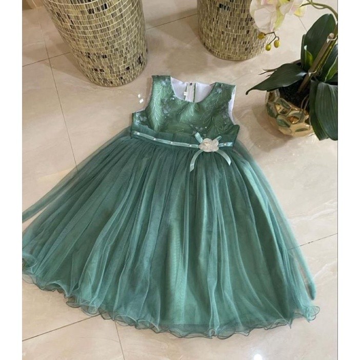 Usia 2 Sampai 10 Dress Anak Perempuan Rok Mini Ansk Fashion Korean Style Dress 1 2 3 4 5 6 7 8 9 10 