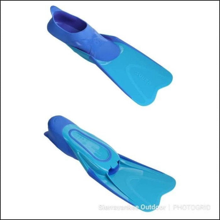 Els Alat Snorkeling Sepatu Katak Anak Subea Snk 520 Kids Fins Diving Fins