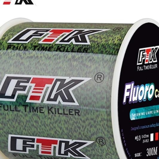 Senar Pancing 300 Meter Hijau Bintik Ftk