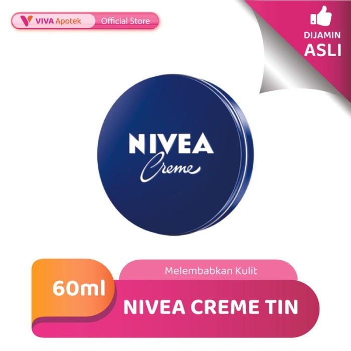 Nivea Creme Tin untuk Melembabkan Kulit (60 ml)