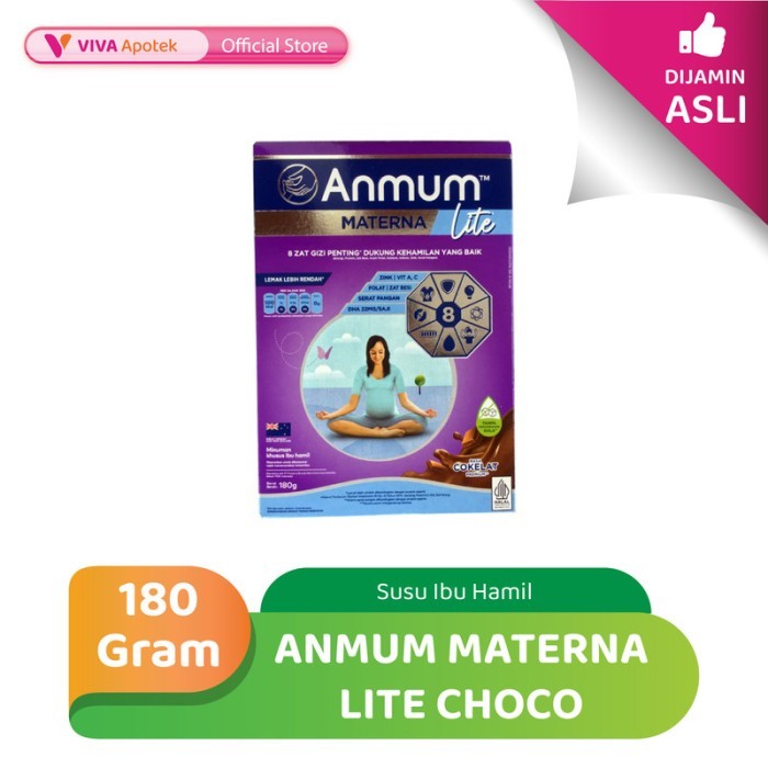 

Anum Materna Lite Choco Susu untuk Ibu Hamil (180 Gram)