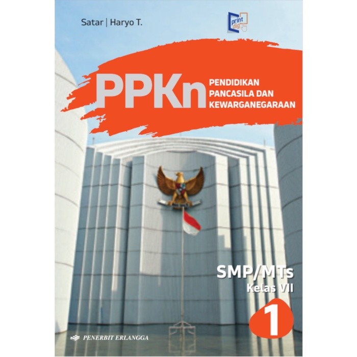 Buku Pelajaran SMP / MTs PPKn kelas 7 Kurikulum Merdeka