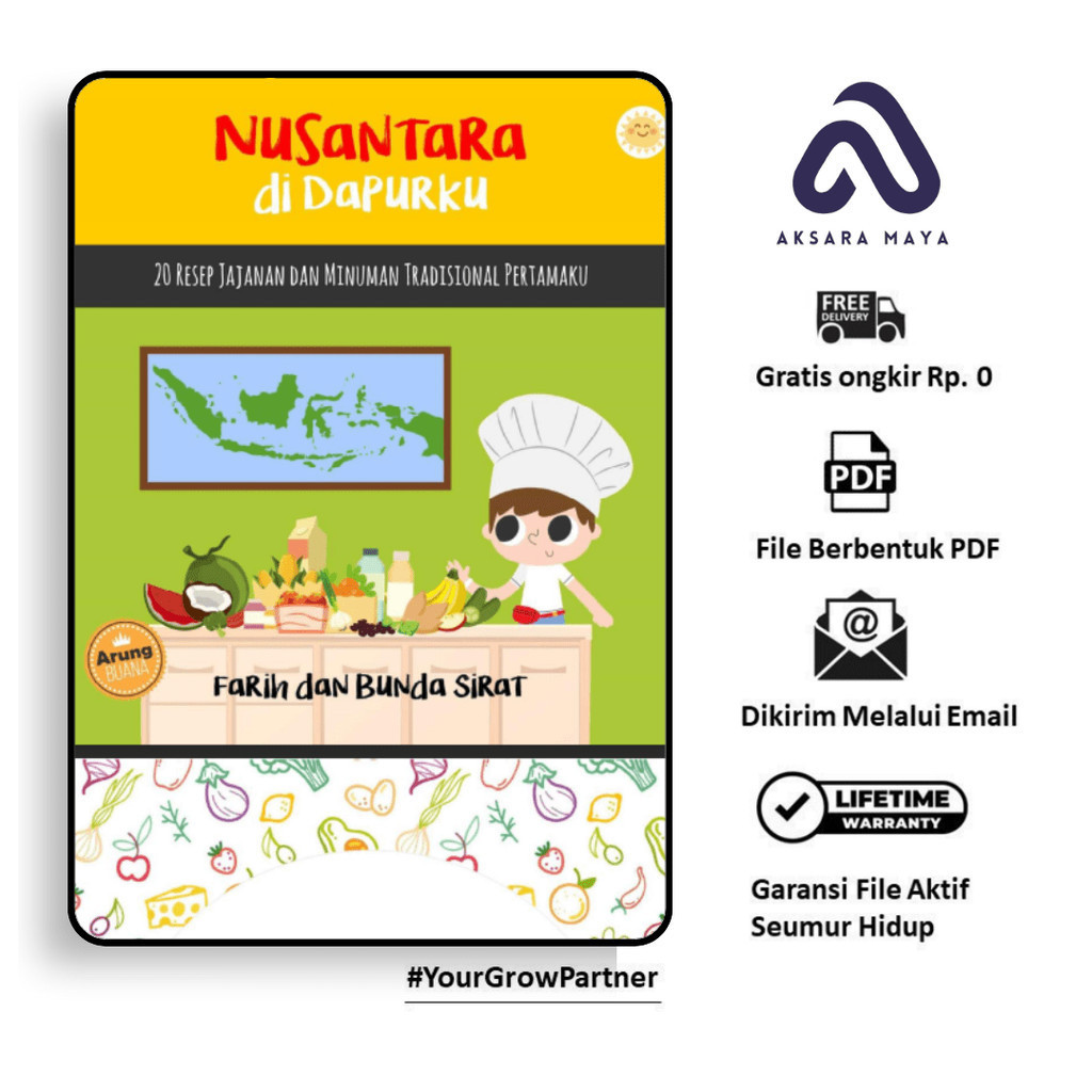 

351. NUSANTARA DI DAPURKU 20 RESEP JAJANAN DAN MINUM - [-]