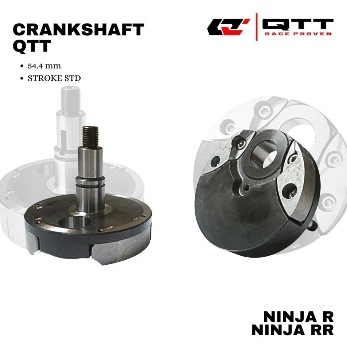 CRANKSHAFT KRUK AS QTT NINJA R / RR ZX STD