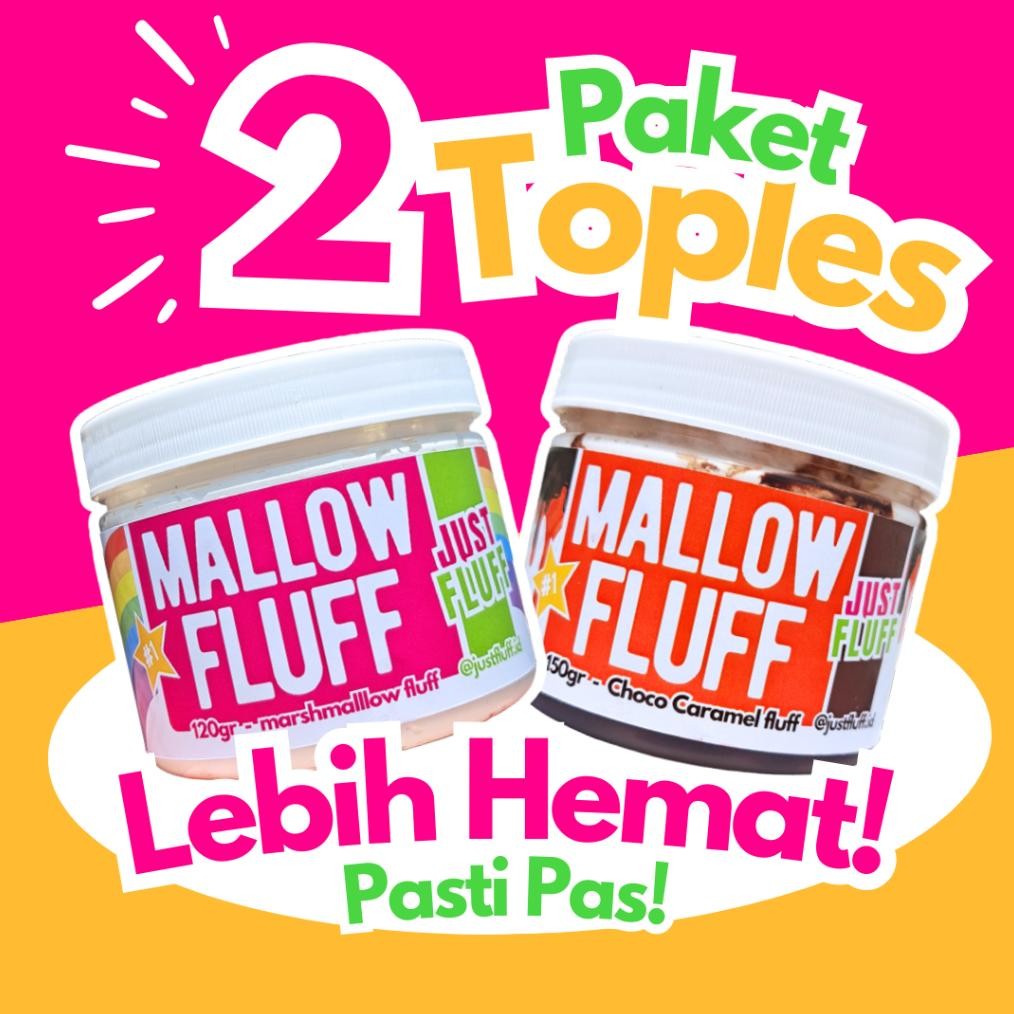 

Selai Marshmallow Fluff 2 Toples JustFluff