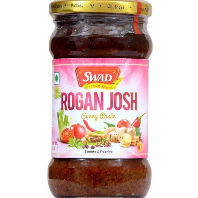 

@#@#@#] ROGAN JOSH CURRY PASTE MASALA SWAD 300G / Pasta Kari Rogan Josh
