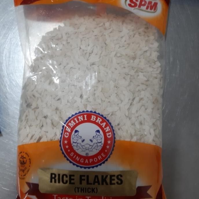 

Silahkan Order] RICE FLAKES POHA THICK SPM 500G / Serpihan Nasi Kental